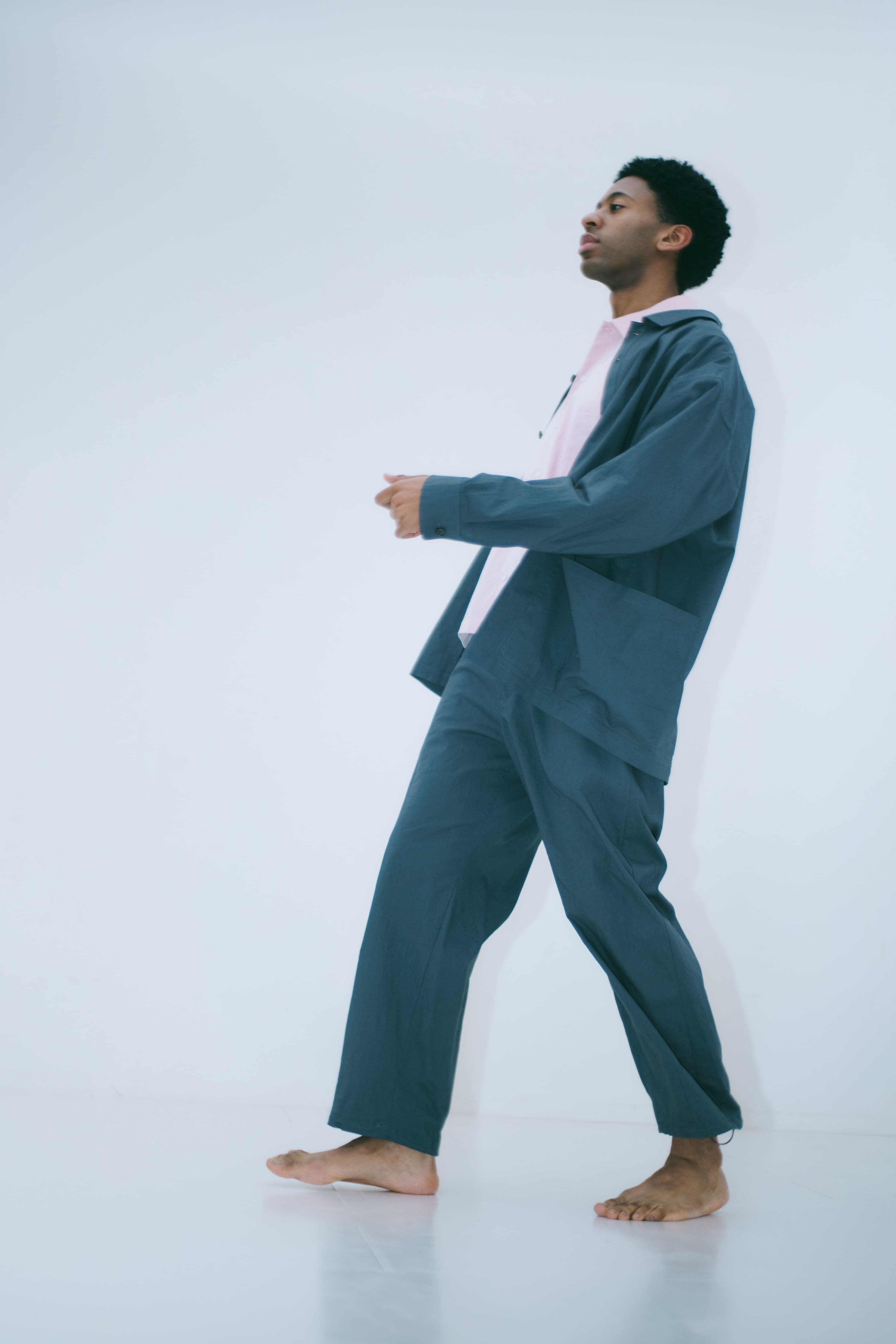 BASISBROEK 新作 デニムハーフパンツ