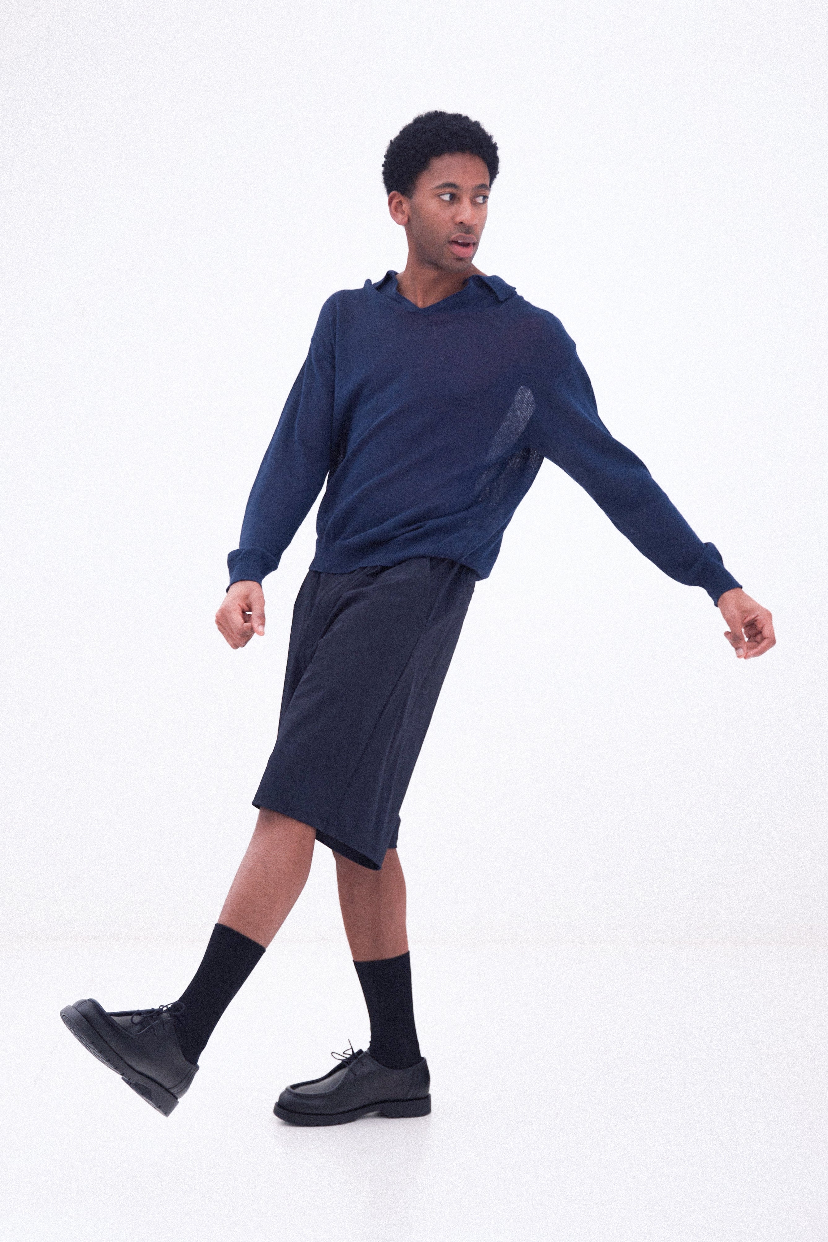 デニムハーフパンツ BASISBROEK 新作